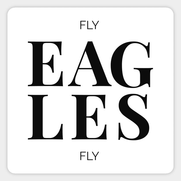 Eagles Football Magnet by LineXpressions